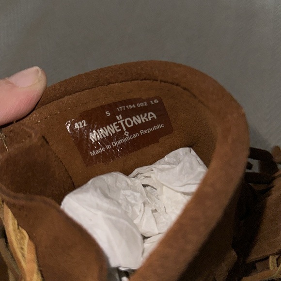 New Minnetonka suede booties - Picture 4 of 7